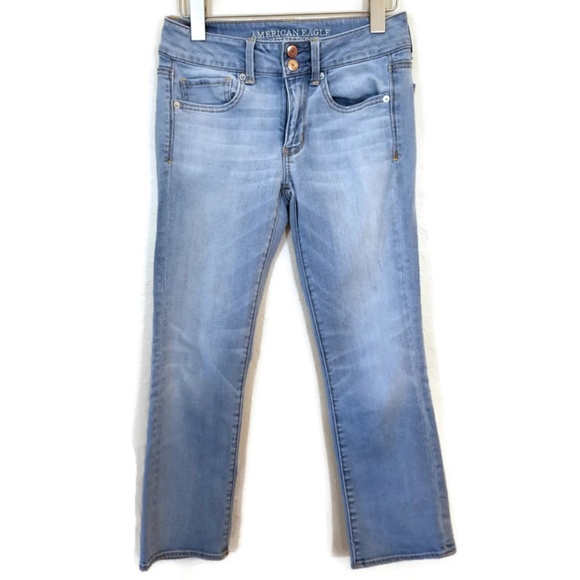 American Eagle Artist Crop Jeans